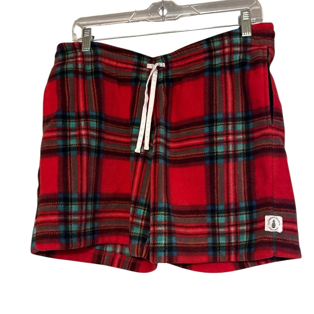 Chubbies Red and Blue Plaid Men's Shorts
